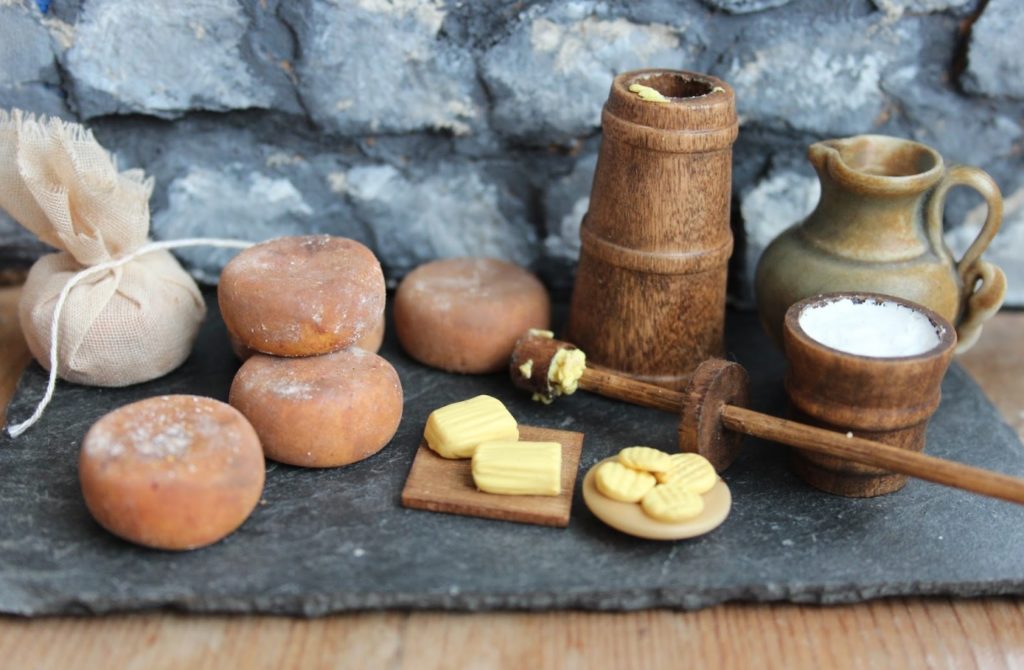 medieval dairy products