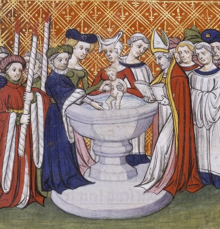 medieval baptism