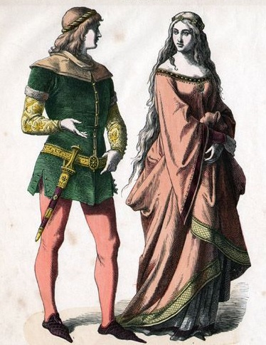medieval lord couple wardrobe
