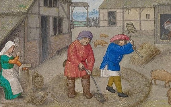 What did medieval peasants wear
