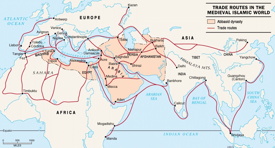 medieval trade routes