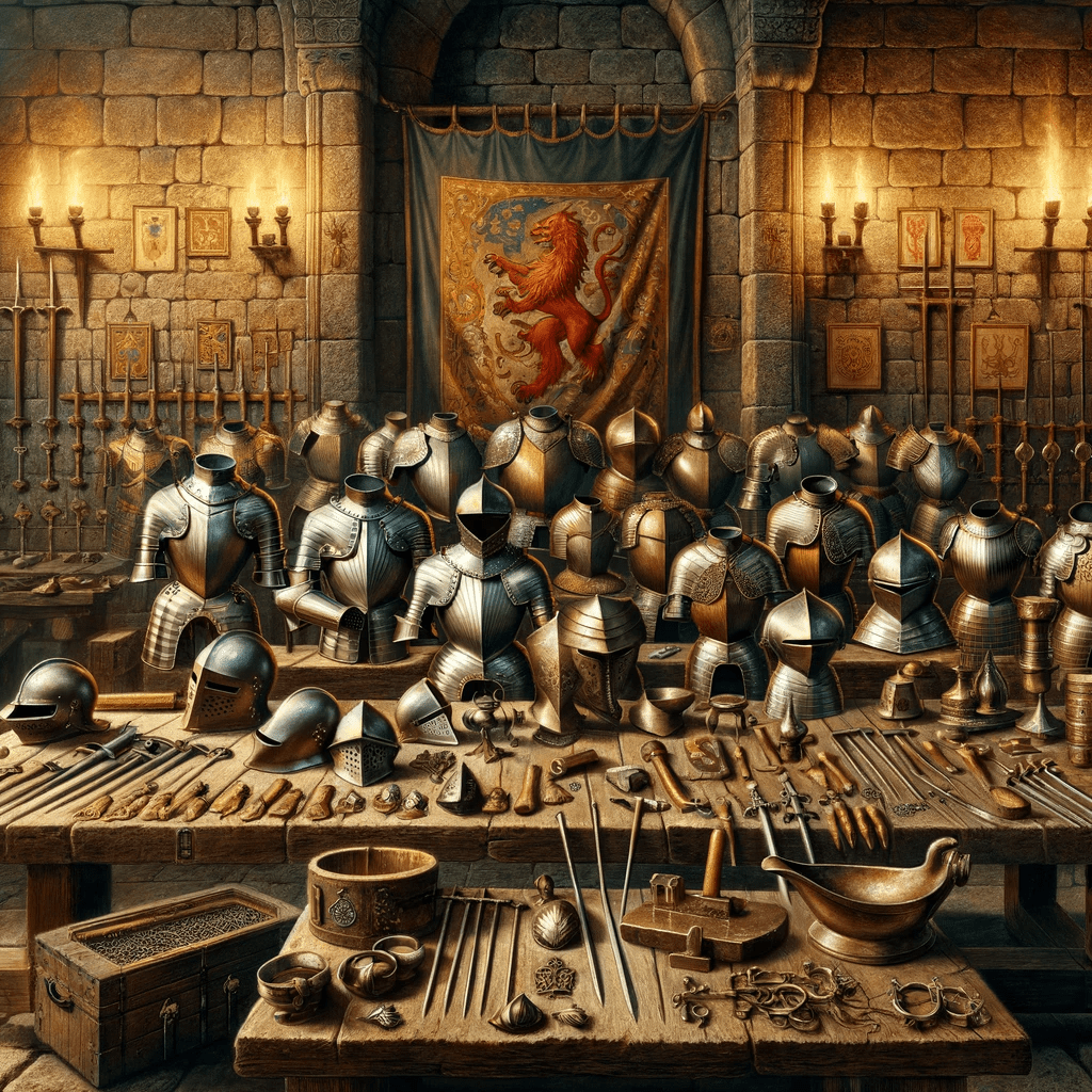 medieval armor parts