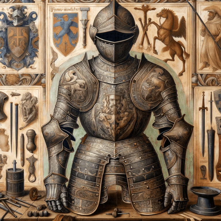 The Artistry and Symbolism in Medieval Armor Decoration