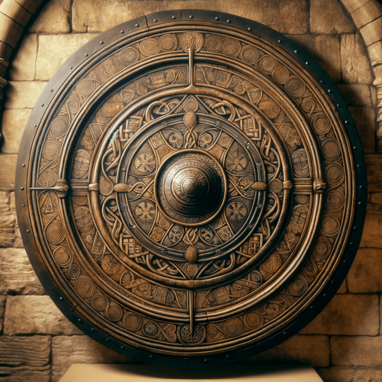 medieval round shield