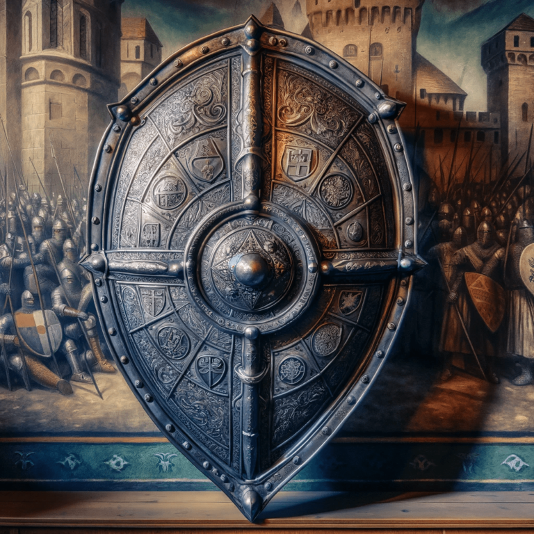 medieval metal shield