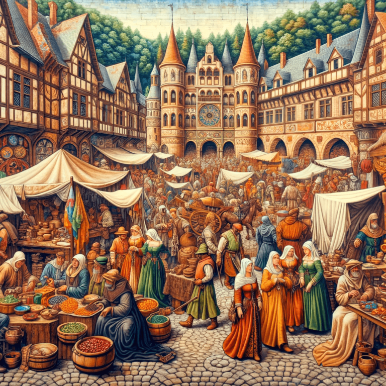 medieval faires and markets